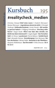 Title: Kursbuch 195: #realitycheck_medien, Author: Peter Felixberger