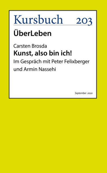 Kunst, also bin ich!: Ein Gespräch mit dem Hamburger Kultursenator Carsten Brosda