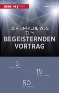 Title: Der einfache Weg zum begeisternden Vortrag: 5 Minuten Arbeit - 15 einfache Schritte - 50 Dos and Don'ts, Author: Florian Mück