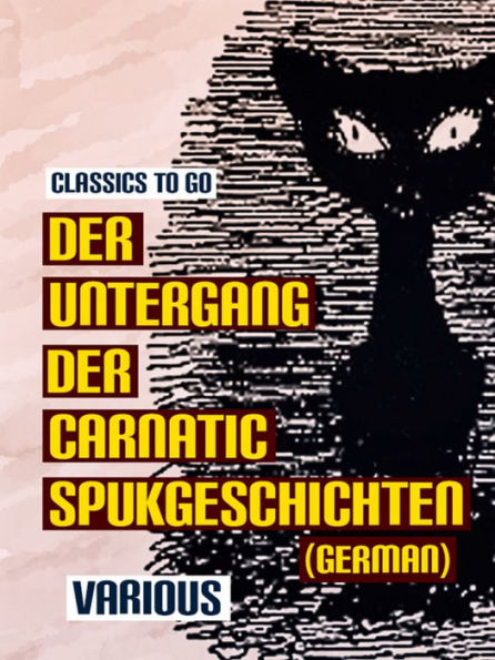 Der Untergang der Carnatic Spukgeschichten (German)