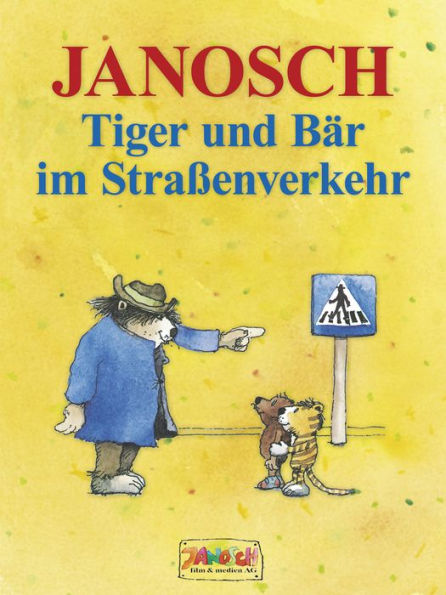 Tiger und Bär im Straßenverkehr