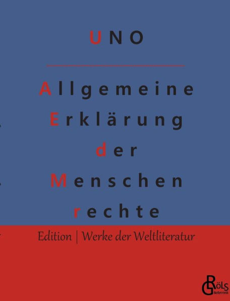 Allgemeine Erklärung der Menschenrechte: Deutsch und Englisch