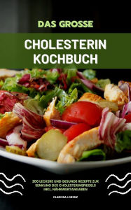 Title: Das große Cholesterin Kochbuch: 200 leckere und gesunde Rezepte zur Senkung des Cholesterinspiegels, Author: Clarissa Lorenz