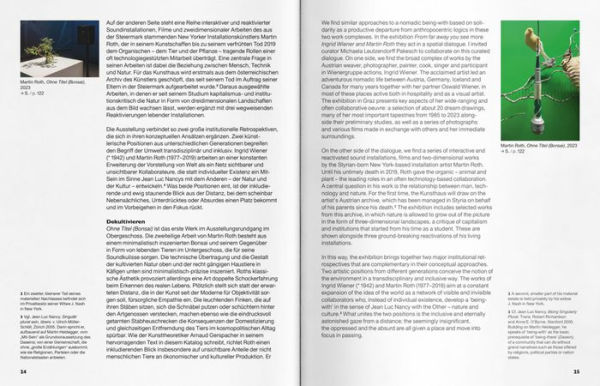 Ingrid Wiener, Martin Roth: From Far Away You See More