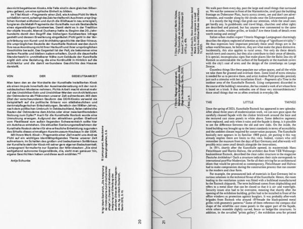 Andrea Pichl: Kiosk