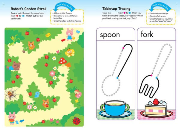 Play Smart Preschool Prep Ages 2-4: At-home Wipe-off Workbook with Erasable Marker