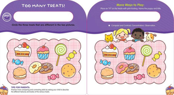 Play Smart Preschool Prep! Puzzles Ages 2-4: At-home Write & Wipe Workbook with Erasable Pen