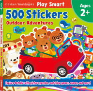 Free download of ebooks for ipad Play Smart 500 Stickers Outdoor Adventures FB2 CHM 9784056211511