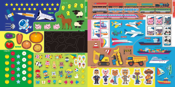Play Smart 500 Stickers Outdoor Adventures
