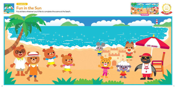 Play Smart 500 Stickers Outdoor Adventures