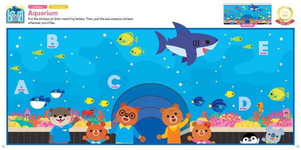 Play Smart 500 Stickers Outdoor Adventures