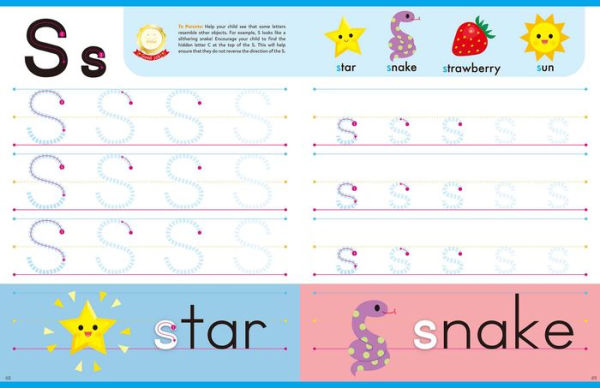 Play Smart Learn to Write Workbook: Ages 3-5: Tracing, Letters, Numbers, Shapes