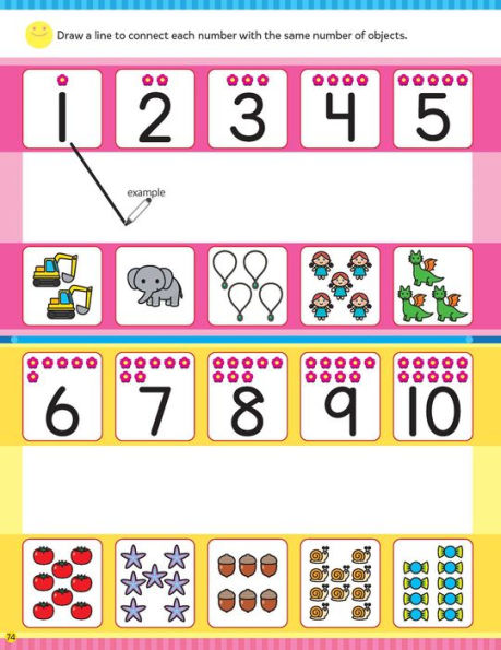 Play Smart Wipe-Clean Workbook: Ages 2-4: Tracing, Letters, Numbers, Shapes