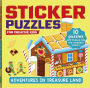 STICKER PUZZLES; ADVENTURES IN TREASURELAND: For Creative Kids