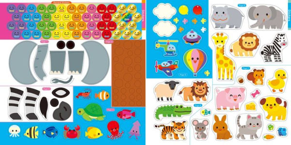 Play Smart 500 Stickers Our Favorite Things: For Ages 2-4