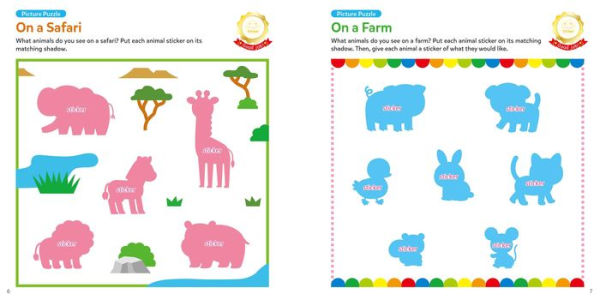 Play Smart 500 Stickers Our Favorite Things: For Ages 2-4