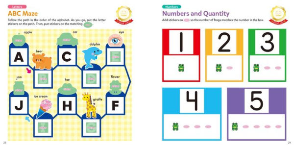 Play Smart 500 Stickers Our Favorite Things: For Ages 2-4