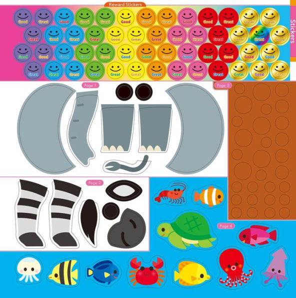 Play Smart 500 Stickers Our Favorite Things: For Ages 2-4