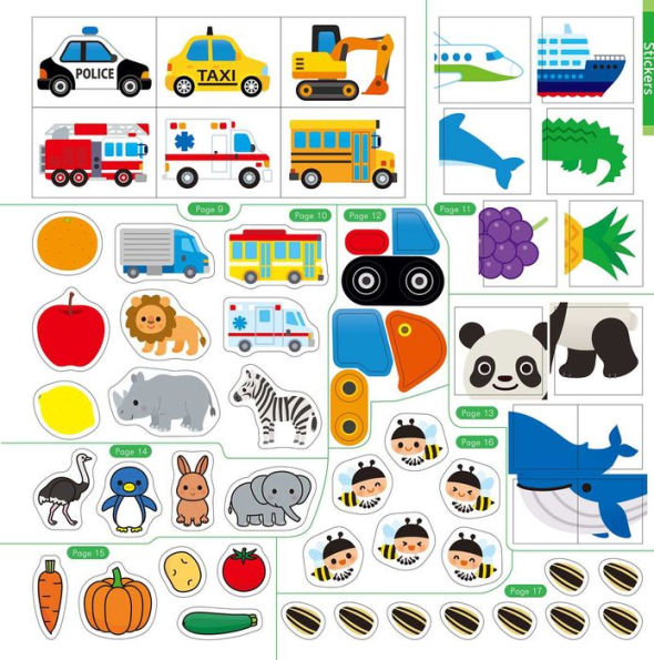 Play Smart 500 Stickers Our Favorite Things: For Ages 2-4