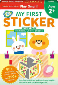 Ebook download forum deutsch Play Smart My First STICKER Numbers, Colors, Shapes 2+: Preschool Activity Workbook with 250+ Stickers for children with small hands; Ages 2, 3, 4: Build early math skills, color and shape recognition by Gakken early childhood experts RTF CHM MOBI 9784056212389