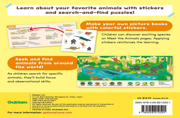 SEEK, FIND, FUN! Animals