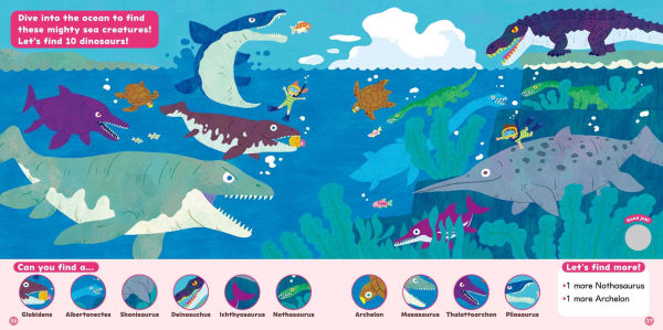 SEEK, FIND, FUN! Dinosaurs