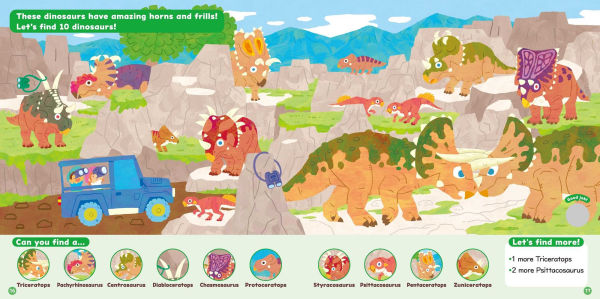 SEEK, FIND, FUN! Dinosaurs
