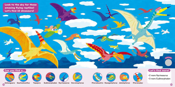 SEEK, FIND, FUN! Dinosaurs