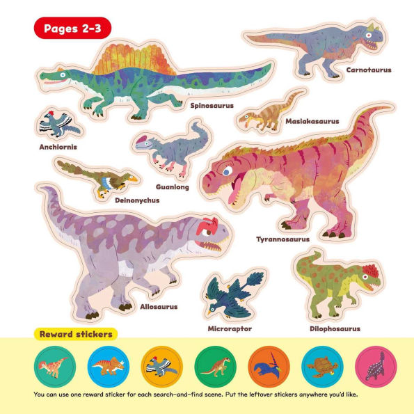 SEEK, FIND, FUN! Dinosaurs
