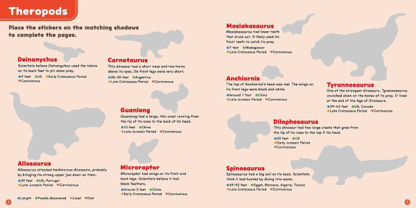 SEEK, FIND, FUN! Dinosaurs