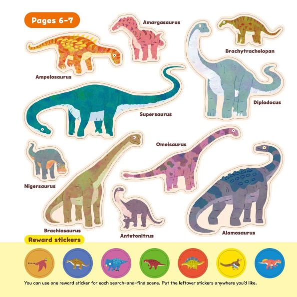 SEEK, FIND, FUN! Dinosaurs