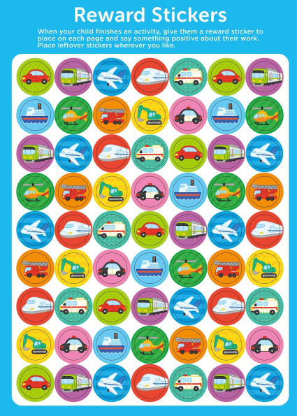 My First STICKER Activity Book Things That Go