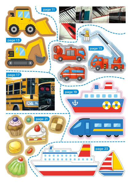 My First STICKER Activity Book Things That Go