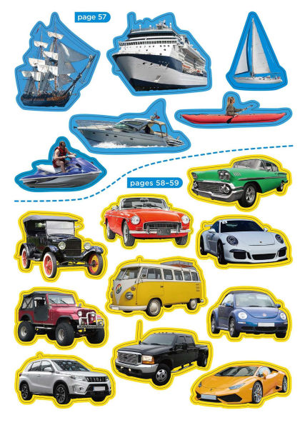 My First STICKER Activity Book Things That Go