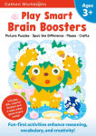 Alternative view 1 of Play Smart Brain Boosters Age 3+: Preschool Activity Workbook with Stickers for Toddlers Ages 3, 4, 5: Boost Independent Thinking Skills: Tracing, Coloring, Matching Games(Full Color Pages)