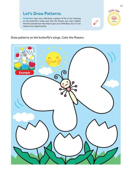 Play Smart Brain Boosters Age 3+: Preschool Activity Workbook with Stickers for Toddlers Ages 3, 4, 5: Boost Independent Thinking Skills: Tracing, Coloring, Matching Games(Full Color Pages)