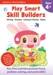 Alternative view 1 of Play Smart Skill Builders Age 4+: Pre-K Activity Workbook with Stickers for Toddlers Ages 4, 5, 6: Build Focus and Pen-control Skills: Tracing, Mazes, Counting(Full Color Pages)