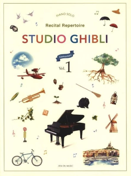 Studio Ghibli - Recital Repertoire Book 1: Elementary Level Piano Solo
