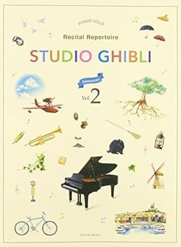 Studio Ghibli - Recital Repertoire Book 2: Elementary Level Piano Solo