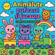 Title: Animăluțe pufoase și jucăușe - Carte de colorat, Author: Chris Martin