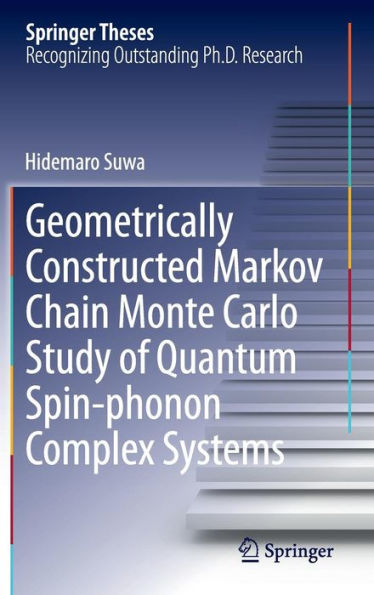 Geometrically Constructed Markov Chain Monte Carlo Study of Quantum Spin-phonon Complex Systems