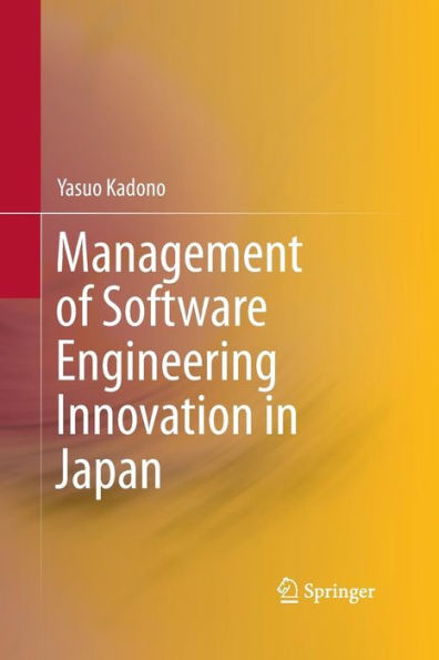 Management of Software Engineering Innovation in Japan