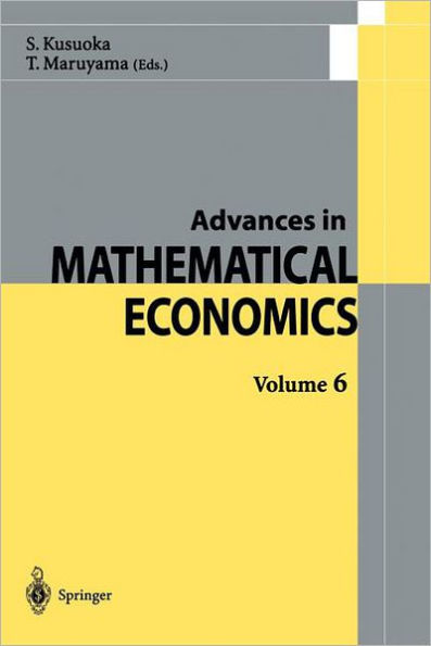 Advances in Mathematical Economics / Edition 1