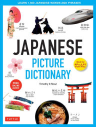 Title: Japanese Picture Dictionary: Learn 1,500 Japanese Words and Phrases (Ideal for JLPT & AP Exam Prep; Includes Online Audio), Author: Timothy G. Stout