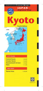 Title: Kyoto Travel Map Fourth Edition, Author: Periplus Editors