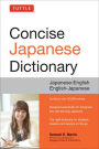 Tuttle Concise Japanese Dictionary: Japanese-English English-Japanese
