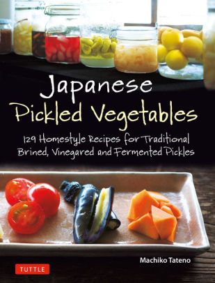 Tsukemono is an integral part of the everyday Japanese meal as every family has its unique recipes handed down through generations. Machiko Tateno's Japanese Pickled Vegetables offers a range of pickle recipes that use Western easily available ingredients like asparagus, cabbage, eggplant, zucchini, tomatoes, garlic, daikon, turnips, and squashes. However, the cookbook is not just limited to these familiar ingredients but also offers traditional Japanese pickled vegetables like burdock root, bitter melon, lotus root, and wasabi greens, making it an excellent choice for more adventurous cooks. The cookbook is a great place to start if you want to learn about the traditional art of tsukemono in Japan or want to add healthy, tasty side dishes or bar snacks to your table.