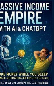 Title: Passive Income Empire with AI & ChatGPT: Make Money While You Sleep Using AI Automation & Side Hustles That Scale: Turn AI Tools Like ChatGPT Into Cash Machines, Author: Tommy Crawford
