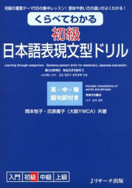 Title: Learning Through Comparison: Sentence Pattern Drills for Elementary Japanese Expression Beginner, Author: Makiko Okamoto