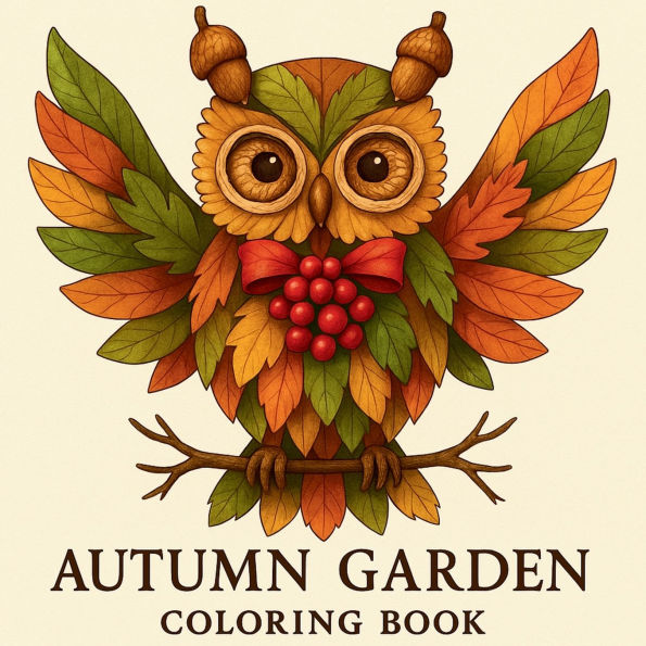 Autumn Garden - Coloring Book